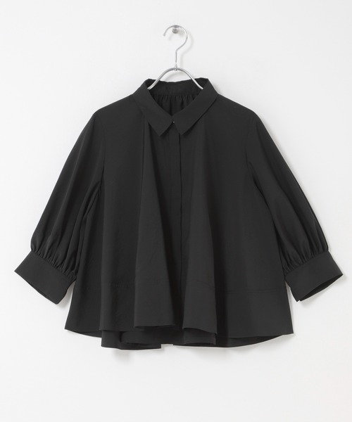 URBAN RESEARCH ROSSO WOMEN(アーバンリサーチ ロッソ)の「ウォッシャブルブライトローンシャツブラウス(シャツ/ブラウス・レディース・ブラック/オフホワイト/ブルー系その他・FREE)」の10枚目の写真