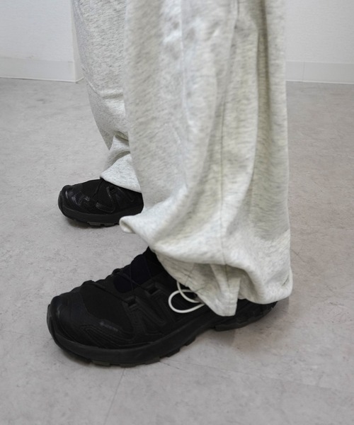 gossara(ゴサラ)の「【ラフなのにこなれる。パウダー加工で差がつく】パウダー加工スエットパンツ(スウェットパンツ・レディース・オートミール/チャコールグレー/ブラウン・FREE)」の17枚目の写真