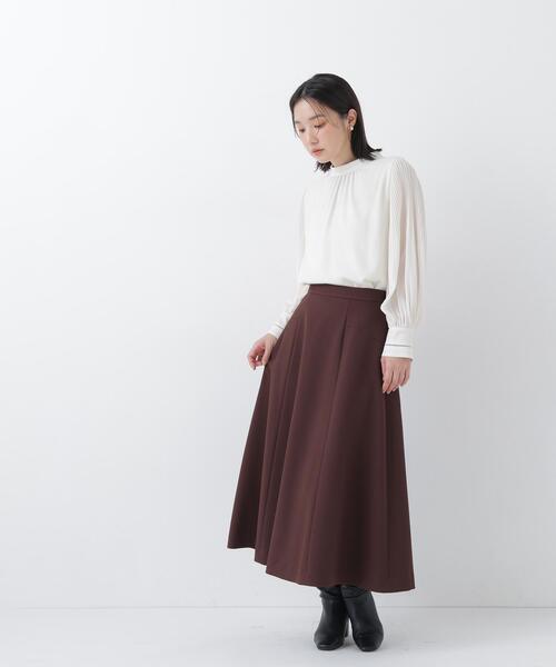 NATURAL BEAUTY BASIC(ナチュラルビューティーベーシック)の「ハシゴレース楊柳ブラウス(シャツ/ブラウス・レディース・グレー/ピンク/オフホワイト・SMALL/MEDIUM)」の18枚目の写真
