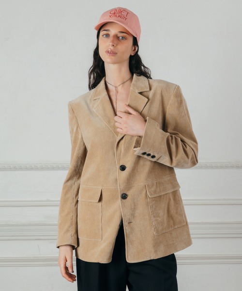 CREDONA(クレドナ)の「QUIET SENSUALITY CAP/クワイエットセンシュアリティキャップ(キャップ・レディース・ブラウン/ブルー/ネイビー/ピンク・FREE)」の15枚目の写真