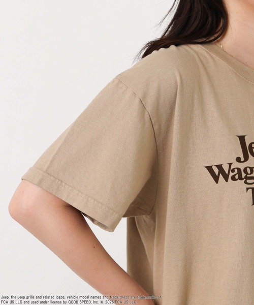 GOOD ROCK SPEED(グッドロックスピード)の「Jeep前後ロゴカットソー(Tシャツ/カットソー・レディース・ライトベージュ・FREE)」の16枚目の写真
