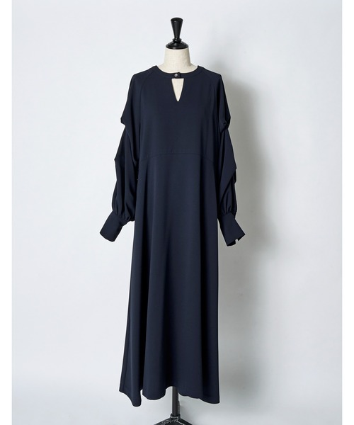 RUMCHE（ラムシェ）の「Curiosity Dress / キュリオシティドレス（ワンピース・レディース・ネイビー・FREE）」の2枚目の写真