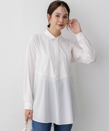 組曲（クミキョク）の「エアリーシャーティング チュニックシャツ（シャツ/ブラウス）」