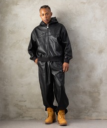 FUBU（ フブ）の「FUBU フブ M’S FAUX LEATHER EASY PANTS フェイクレザーイージーパンツ（その他パンツ）」