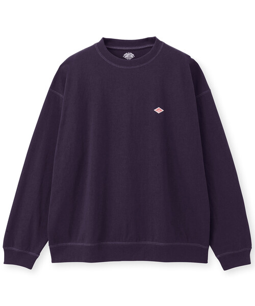 DANTON(ダントン)の「Men's Long Sleeve Sweat T-shirt(Tシャツ/カットソー・メンズ・ホワイト系その他5/パープル/ブラウン/ダークグレー/ホワイト系その他/ブラック/ダークグリーン・M/XXL/XL/L/S)」の7枚目の写真