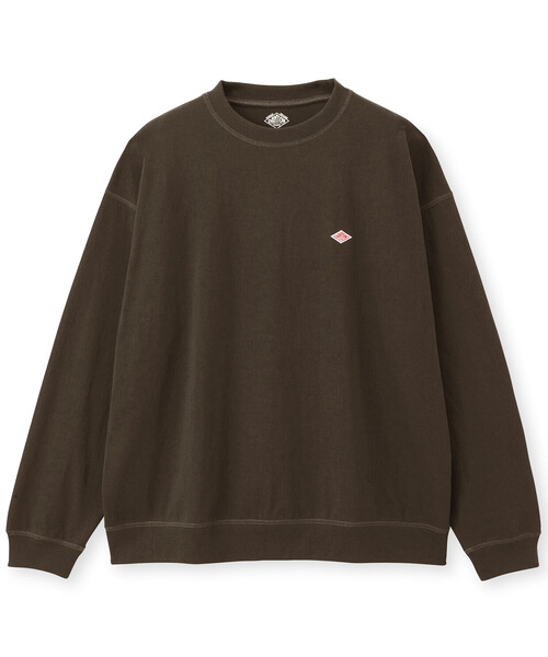 DANTON(ダントン)の「Men's Long Sleeve Sweat T-shirt(Tシャツ/カットソー・メンズ・ホワイト系その他5/パープル/ブラウン/ダークグレー/ホワイト系その他/ブラック/ダークグリーン・M/XXL/XL/L/S)」の5枚目の写真