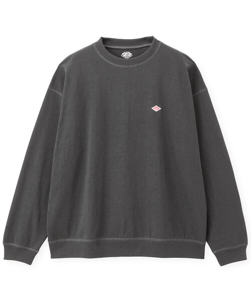 DANTON(ダントン)の「Men's Long Sleeve Sweat T-shirt(Tシャツ/カットソー・メンズ・ホワイト系その他5/パープル/ブラウン/ダークグレー/ホワイト系その他/ブラック/ダークグリーン・M/XXL/XL/L/S)」の1枚目の写真