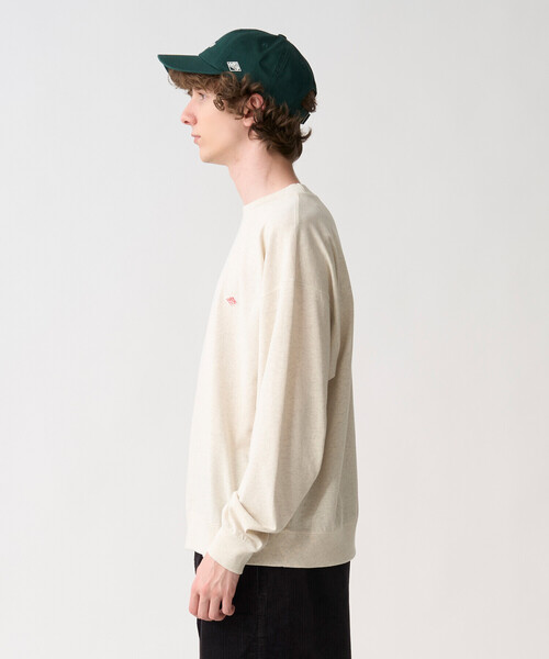 DANTON(ダントン)の「Men's Long Sleeve Sweat T-shirt(Tシャツ/カットソー・メンズ・ホワイト系その他5/パープル/ブラウン/ダークグレー/ホワイト系その他/ブラック/ダークグリーン・M/XXL/XL/L/S)」の10枚目の写真