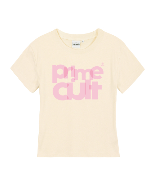PRIMATE(プライメイト)の「TAPE レディース スリムフィット 半袖Tシャツ 6 COLORS(Tシャツ/カットソー・レディース・ホワイト×ブルー/ブラック×ブルー/ホワイト×ピンク/ブラック×ピンク/アイボリー系1/アイボリー系2・SMALL/MEDIUM/LARGE)」の7枚目の写真