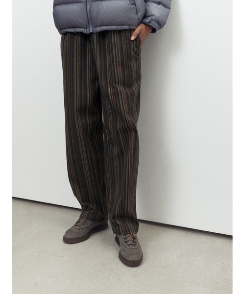 thisisneverthat(ディスイズネバーザット)の「Striped Flow Pant(チノパンツ・メンズ・ブラック/レッド・S/L/M/XL)」の10枚目の写真