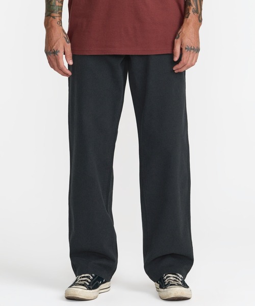 RVCA(ルーカ)の「RVCA メンズ AMERICANA CHINO 2 ロングパンツ 【2026年秋冬モデル】/ルーカストレートチノパンツ(その他パンツ・メンズ・ブルー系その他/ベージュ/ブラック系その他・34inch/32inch/30inch)」の2枚目の写真