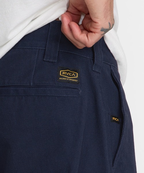 RVCA(ルーカ)の「RVCA メンズ AMERICANA CHINO 2 ロングパンツ 【2026年秋冬モデル】/ルーカストレートチノパンツ(その他パンツ・メンズ・ブルー系その他/ベージュ/ブラック系その他・34inch/32inch/30inch)」の4枚目の写真