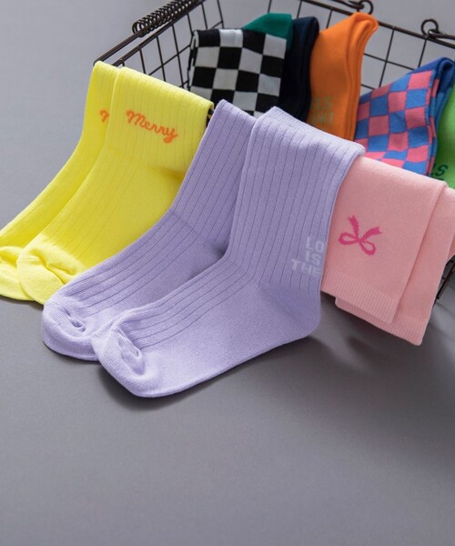 DRC branshes(ディーアールシーブランシェス)の「【WEB限定/DRC】3Pアソート柄ソックス(ソックス/靴下・キッズ・その他2/その他3/その他1・19-21㎝/16-18㎝)」の3枚目の写真