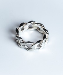 STUDIOUS | 【WAKAN SILVER SMITH】R-050 Gourmette(グルメット) Chain ring L(リング)