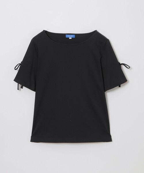 BLUE LABEL CRESTBRIDGE（ブルーレーベルクレストブリッジ）の「リボンスリーブカットソー（Tシャツ/カットソー・レディース・ブラック/ホワイト・38）」の14枚目の写真