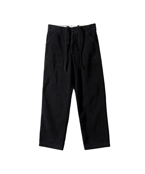 HORLISUN(ホーリーサン)の「Cove Corduroy Loose Pants Black(その他パンツ・メンズ・その他・SMALL/MEDIUM/LARGE)」の1枚目の写真