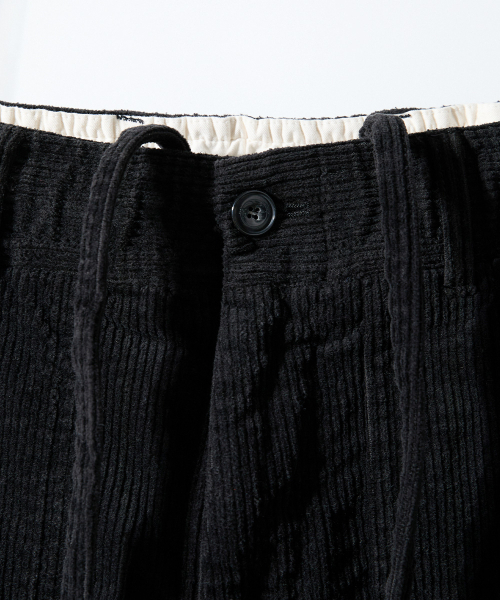 HORLISUN(ホーリーサン)の「Cove Corduroy Loose Pants Black(その他パンツ・メンズ・その他・SMALL/MEDIUM/LARGE)」の3枚目の写真