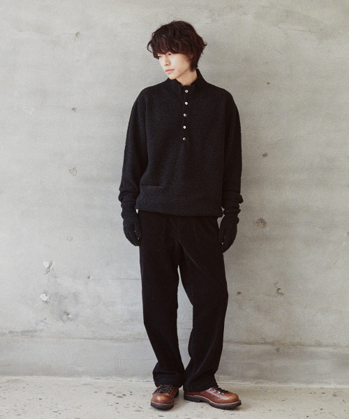 HORLISUN(ホーリーサン)の「Cove Corduroy Loose Pants Black(その他パンツ・メンズ・その他・SMALL/MEDIUM/LARGE)」の9枚目の写真
