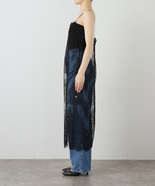 Deuxieme Classe(ドゥーズィエムクラス)の「*Lace Camisole ドレス(ワンピース・レディース・ブラック・FREE)」の5枚目の写真