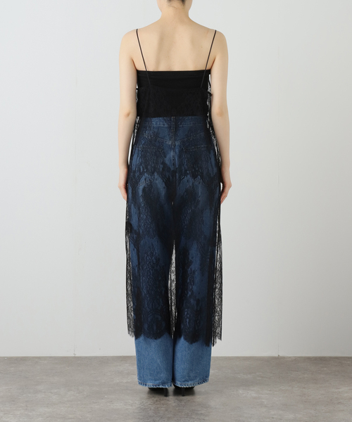 Deuxieme Classe(ドゥーズィエムクラス)の「*Lace Camisole ドレス(ワンピース・レディース・ブラック・FREE)」の6枚目の写真