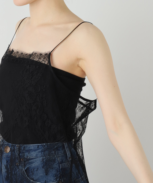 Deuxieme Classe(ドゥーズィエムクラス)の「*Lace Camisole ドレス(ワンピース・レディース・ブラック・FREE)」の7枚目の写真
