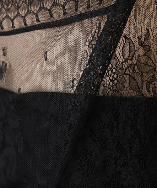 Deuxieme Classe(ドゥーズィエムクラス)の「*Lace Camisole ドレス(ワンピース・レディース・ブラック・FREE)」の12枚目の写真