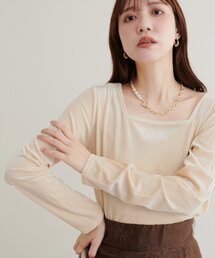前後2WAY長袖プルオーバー