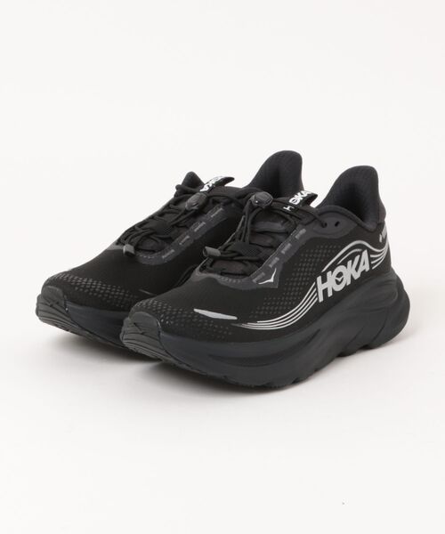 HOKA(ホカ)の「【HOKA】W CLIFTON 11 GTX(スニーカー・レディース・ブラック・23/24/25/24.5/23.5)」の1枚目の写真
