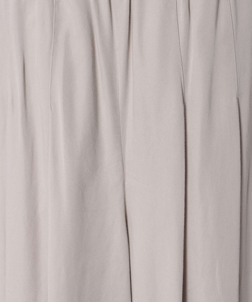DRESSLAVE(ドレスレイブ)の「tencel tuck pants(テンセルタックワイドパンツ)(その他パンツ・レディース・レッド/ベージュ・38)」の14枚目の写真