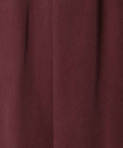 DRESSLAVE(ドレスレイブ)の「tencel tuck pants(テンセルタックワイドパンツ)(その他パンツ・レディース・レッド/ベージュ・38)」の16枚目の写真