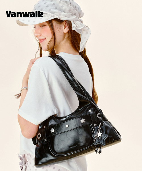 VANWALK（バンウォーク）の「MILKY バックルトートバッグ [ブラック]（トートバッグ・レディース・その他・FREE）」の4枚目の写真
