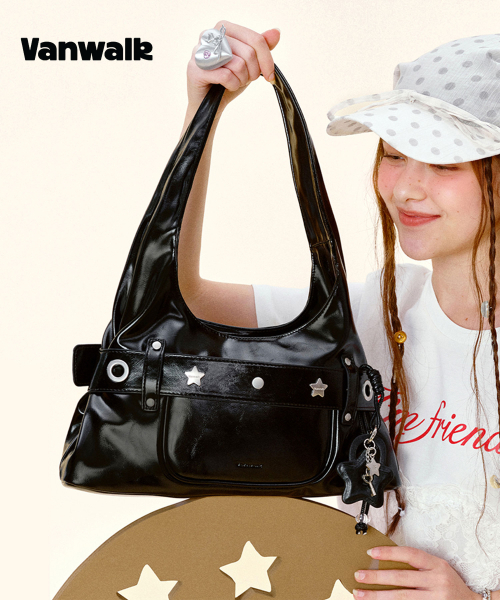 VANWALK（バンウォーク）の「MILKY バックルトートバッグ [ブラック]（トートバッグ・レディース・その他・FREE）」の5枚目の写真