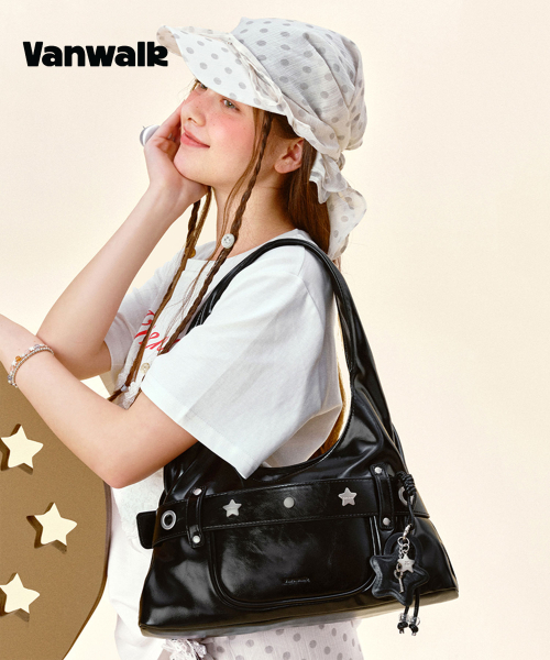 VANWALK（バンウォーク）の「MILKY バックルトートバッグ [ブラック]（トートバッグ・レディース・その他・FREE）」の6枚目の写真