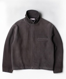 ENCOMING（インカミング）の「【ENCOMING】LEATHER FRONT ZIP BLOUSON（ブルゾン）」