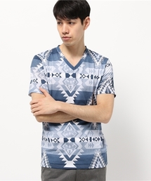 VENCEEXCHANGE | ネイティブ総柄Tシャツ(Tシャツ/カットソー)