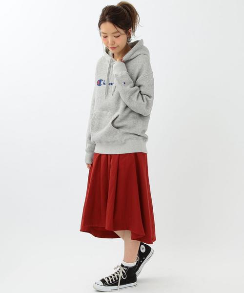 Champion(チャンピオン)の「Another Edition×Champion ロゴパーカー/ BCAE×Champion LOGO PK●(パーカー・レディース・ホワイト/ライトグレー/レッド・フリー)」の20枚目の写真