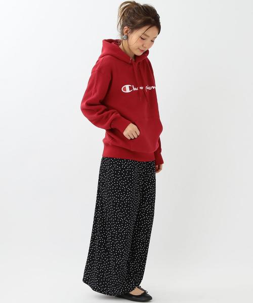Champion(チャンピオン)の「Another Edition×Champion ロゴパーカー/ BCAE×Champion LOGO PK●(パーカー・レディース・ホワイト/ライトグレー/レッド・フリー)」の15枚目の写真