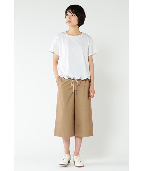 human woman（ヒューマンウーマン）の「【入荷禁止】72/2サイロプレミアム天竺カットソー（Tシャツ/カットソー・レディース・ホワイト/グレー/ネイビー/グレー系その他・MEDIUM）」の6枚目の写真