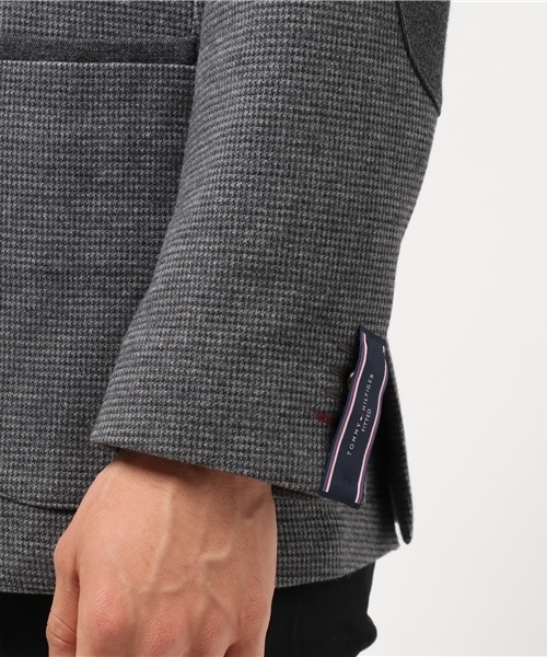 TOMMY HILFIGER（トミーヒルフィガー）の「ウールミックスジャージーブレザー（テーラードジャケット・メンズ・グレー・MEDIUM/SMALL/LARGE/X-LARGE）」の8枚目の写真