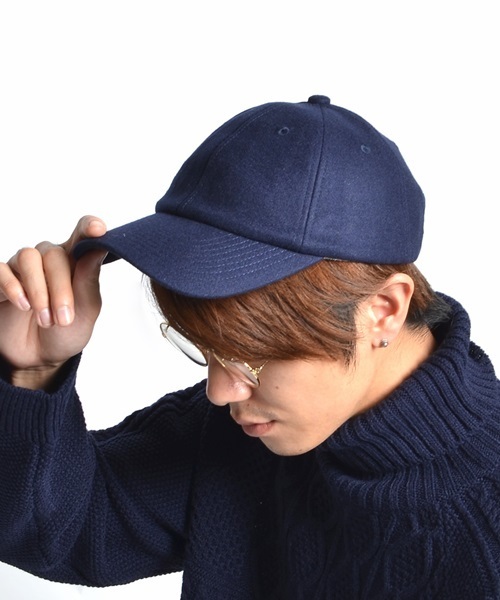 SHIPS JET BLUE(シップスジェットブルー)の「SHIPS JET BLUE: ウール ボールキャップ(キャップ・メンズ・ネイビー/オフホワイト/グレー/ブラック/ライトブルー/ピンク・ONE SIZE)」の5枚目の写真