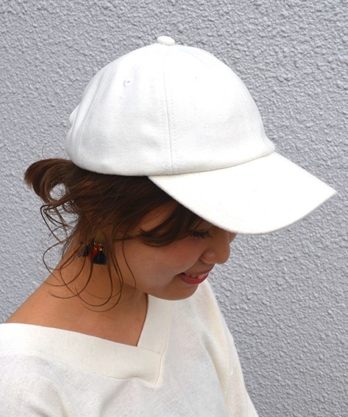 SHIPS JET BLUE(シップスジェットブルー)の「SHIPS JET BLUE: ウール ボールキャップ(キャップ・メンズ・ネイビー/オフホワイト/グレー/ブラック/ライトブルー/ピンク・ONE SIZE)」の2枚目の写真