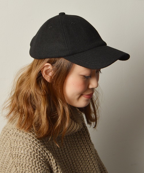 SHIPS JET BLUE(シップスジェットブルー)の「SHIPS JET BLUE: ウール ボールキャップ(キャップ・メンズ・ネイビー/オフホワイト/グレー/ブラック/ライトブルー/ピンク・ONE SIZE)」の1枚目の写真