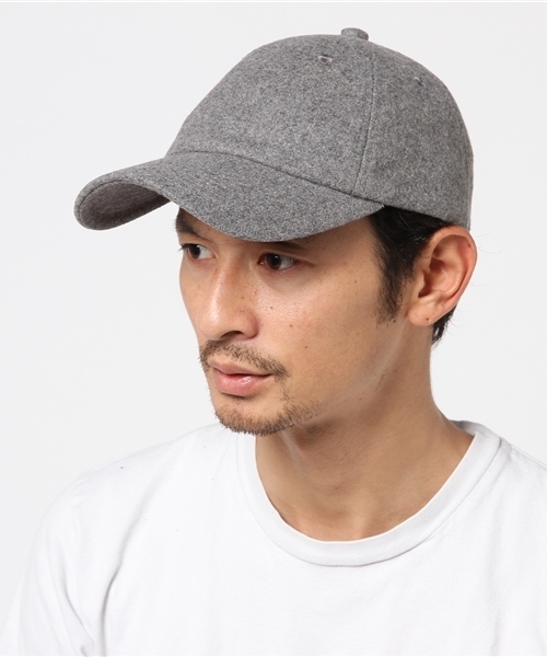 SHIPS JET BLUE(シップスジェットブルー)の「SHIPS JET BLUE: ウール ボールキャップ(キャップ・メンズ・ネイビー/オフホワイト/グレー/ブラック/ライトブルー/ピンク・ONE SIZE)」の7枚目の写真