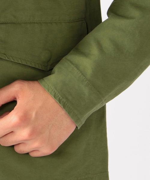coen（コーエン）の「バックサテンM65（ミリタリージャケット・メンズ・ワインレッド/オリーブ・SMALL/LARGE/X-LARGE/MEDIUM）」の11枚目の写真