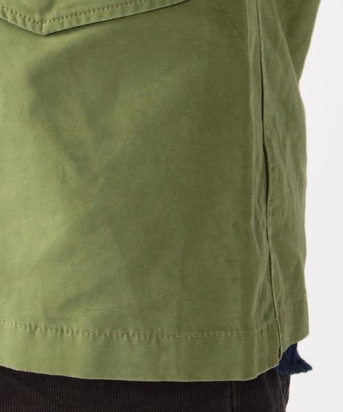coen（コーエン）の「バックサテンM65（ミリタリージャケット・メンズ・ワインレッド/オリーブ・SMALL/LARGE/X-LARGE/MEDIUM）」の12枚目の写真