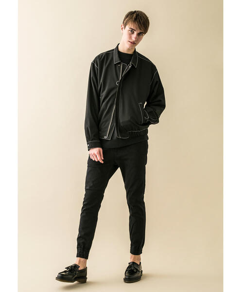 MONKEY TIME（モンキータイム）の「＜monkey time＞ ST/DENIM SKINNY JOGGER PANTS/ジョガーパンツ（デニムパンツ・メンズ・ブラック/グレー/ネイビー/ライトブルー/コバルトブルー/オフホワイト・SMALL/MEDIUM/LARGE/X-LARGE）」の12枚目の写真