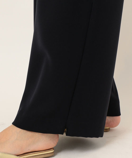 NINE(ナイン)の「サスペンダー付ハイウエストパンツ (その他パンツ・レディース・カーキ/ネイビー/ベージュ・1/0)」の17枚目の写真