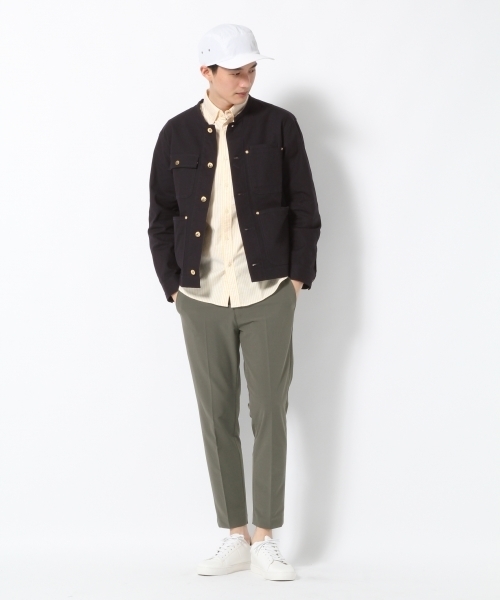 GLOBAL WORK(グローバルワーク)の「【吸水速乾】コンフォートトラウザー/734573(その他パンツ・メンズ・ライトグリーン/ネイビー/ブラック・LARGE/MEDIUM/SMALL/X-LARGE)」の7枚目の写真