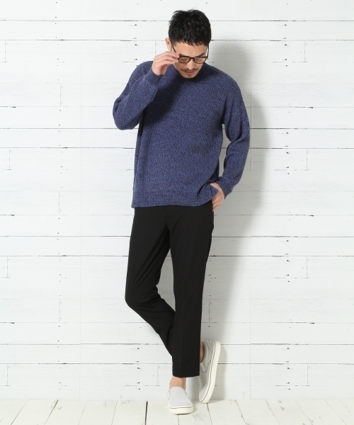 GLOBAL WORK(グローバルワーク)の「【吸水速乾】コンフォートトラウザー/734573(その他パンツ・メンズ・ライトグリーン/ネイビー/ブラック・LARGE/MEDIUM/SMALL/X-LARGE)」の8枚目の写真