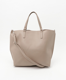 WEGO | WEGO/ショルダー付きベーシックトート(トートバッグ)